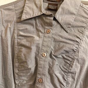 Gray Button Down Shirt